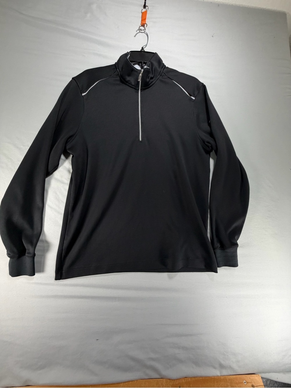 Nike Golf Dri-Fit 1/4 Zip Pullover Men's Black Jacket Sweatshirt Medium M